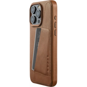 Kup Etui Mujjo Full Leather Wallet Case Apple iPhone 15 Pro Max MagSafe (hnědá) - MUJ104 - {ean13} - Sklep Home Screen