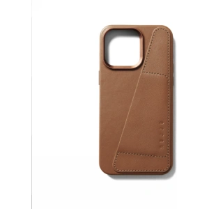 Kup Etui Mujjo Full Leather Wallet Case Apple iPhone 15 Pro Max MagSafe (hnědá) - MUJ104 - {ean13} - Sklep Home Screen