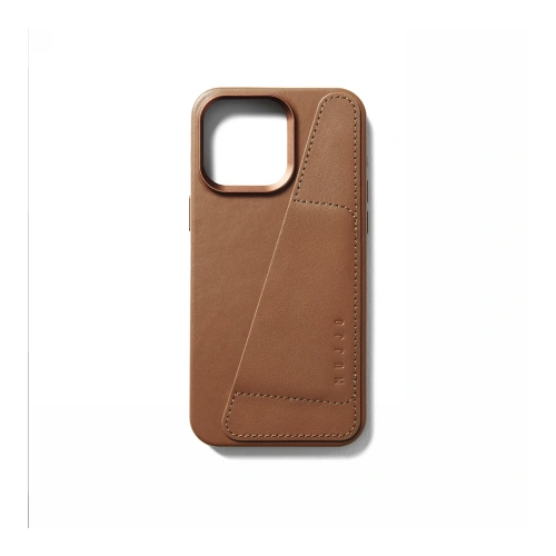 Kup Etui Mujjo Full Leather Wallet Case Apple iPhone 15 Pro Max MagSafe (hnědá) - MUJ104 - {ean13} - Sklep Home Screen