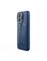 Buy Mujjo Full Leather Wallet Case Apple iPhone 15 Pro Max MagSafe (monaco blue) - MUJ105 - {ean13} - Home Screen Store Europe