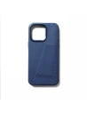 Buy Mujjo Full Leather Wallet Case Apple iPhone 15 Pro Max MagSafe (monaco blue) - MUJ105 - {ean13} - Home Screen Store Europe