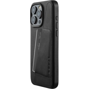 Kup Etui Mujjo Full Leather Wallet Case Apple iPhone 15 Pro Max MagSafe (black) - MUJ106 - {ean13} - Sklep Home Screen