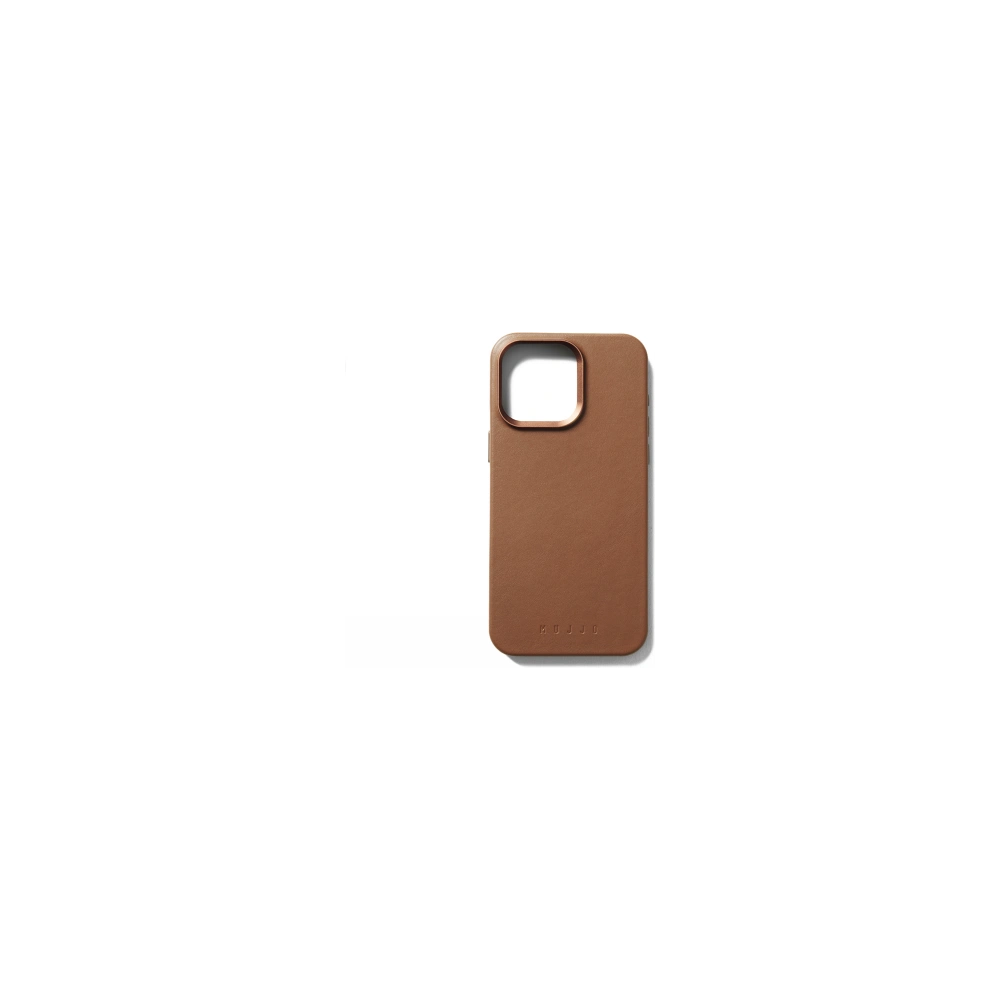 Etui Mujjo Full Leather Case Apple iPhone 15 Pro Max MagSafe (tan)