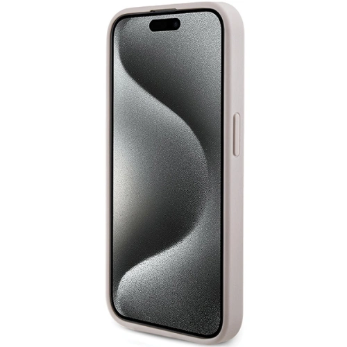 Kup Etui Guess GUHMP15XG4GFRP Apple iPhone 15 Pro Max hardcase 4G Collection Leather Metal Logo MagSafe różowy/pink - GUE3254 - {ean13} - Sklep Home Screen
