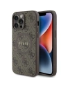 Etui Guess GUHMP15XG4GFRW Apple iPhone 15 Pro Max hardcase 4G Collection Leather Metal Logo MagSafe brązowy/brown