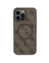 Kup Etui Guess GUHMP15XG4GFRW Apple iPhone 15 Pro Max hardcase 4G Collection Leather Metal Logo MagSafe brązowy/brown - GUE3255 - {ean13} - Sklep Home Screen