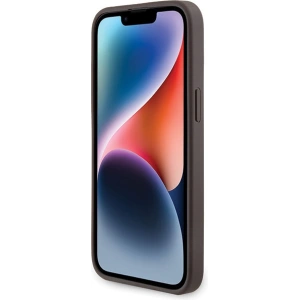 Kup Case Guess GUHMP15XG4GFRW Apple iPhone 15 Pro Max Hardcase 4G Collection Leder Metall-Logo MagSafe braun/brown - GUE3255 - {ean13} - Sklep Home Screen
