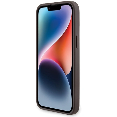 Kup Case Guess GUHMP15XG4GFRW Apple iPhone 15 Pro Max Hardcase 4G Collection Leder Metall-Logo MagSafe braun/brown - GUE3255 - {ean13} - Sklep Home Screen