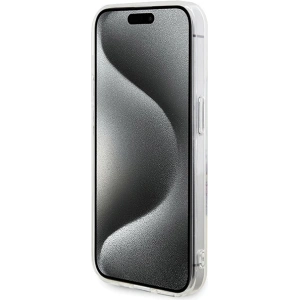 Kup Case Guess GUHMP15XHFWFCT Apple iPhone 15 Pro Max Hardcase IML Blumen Wreatch MagSafe transparent - GUE3256 - {ean13} - Sklep Home Screen