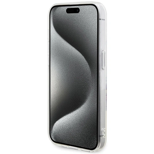 Kup Etui Guess GUHMP15XHFWFCT Apple iPhone 15 Pro Max hardcase IML Virágkoszorú MagSafe átlátszó - GUE3256 - {ean13} - Sklep Home Screen