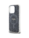 Buy Guess GUHMP15XHGCUSTGK Apple iPhone 15 Pro Max hardcase IML GCube MagSafe black - GUE3257 - {ean13} - Home Screen Store Europe