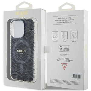 Kup Case Guess GUHMP15XHGCUSTGK Apple iPhone 15 Pro Max Hardcase IML GCube MagSafe schwarz/black - GUE3257 - {ean13} - Sklep Home Screen