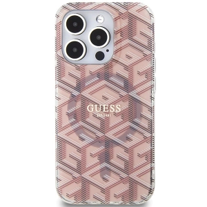 Kup Etui Guess GUHMP15XHGCUSTGP Apple iPhone 15 Pro Max hardcase IML GCube MagSafe różowy/pink - GUE3258 - {ean13} - Sklep Home Screen