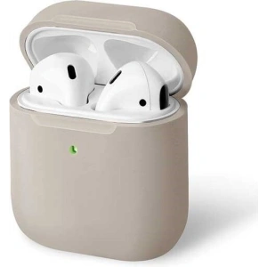 Kup Etui UNIQ Lino AirPods 1/2 gen. Silicon bej/beige ivoire - UNIQ65IVORY - {ean13} - Sklep Home Screen