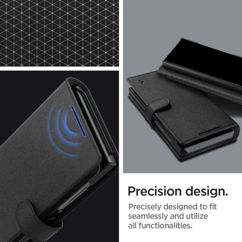 Kup Etui Spigen Wallet S Plus Samsung Galaxy S24 Ultra Fekete - SPN3342 - {ean13} - Sklep Home Screen