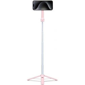 Kijek Spigen S570W MagSafe Bluetooth Selfie Stick Tripod Misty Rose