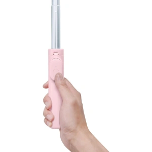 Kijek Spigen S570W MagSafe Bluetooth Selfie Stick Tripod Misty Rose