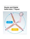 Kup Kijek Spigen S570W MagSafe Bluetooth Selfie Stick Tripod Misty Rose - SPN3343 - {ean13} - Sklep Home Screen