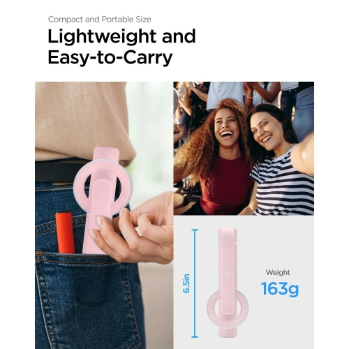 Kup Kijek Spigen S570W MagSafe Bluetooth Selfie Stick Tripod Misty Rose - SPN3343 - {ean13} - Sklep Home Screen