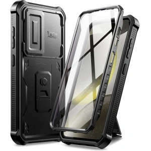 Kup Case Tech-Protect Kevlar Cam+ Samsung Galaxy S24+ Plus Schwarz - THP2623 - {ean13} - Sklep Home Screen