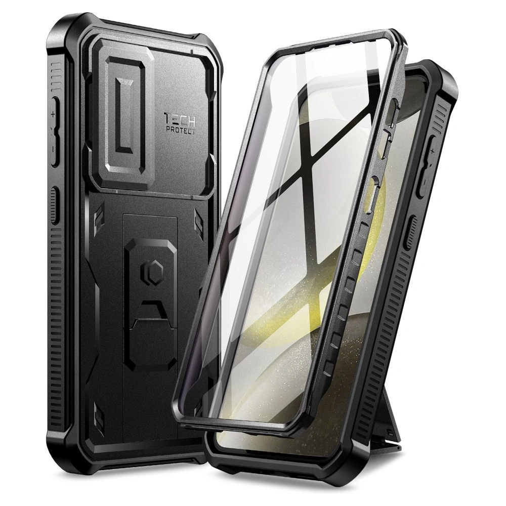 Etui Tech-Protect Kevlar Cam+ Samsung Galaxy S24+ Plus Black