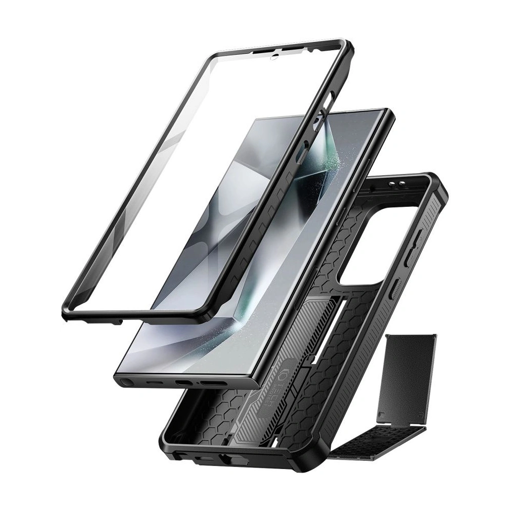 Etui Tech-Protect Kevlar Cam+ Samsung Galaxy S24 Ultra Black