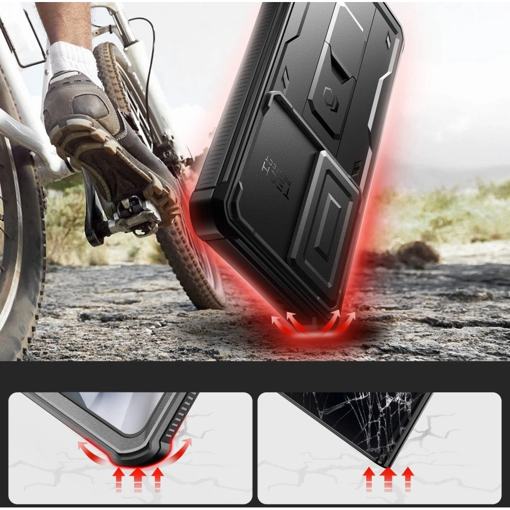 Etui Tech-Protect Kevlar Cam+ Samsung Galaxy S24 Ultra Black