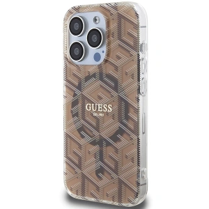 Kup Etui Guess GUHMP15XHGCUSTGW Apple iPhone 15 Pro Max hardcase IML GCube MagSafe brązowy/brown - GUE3259 - {ean13} - Sklep Home Screen