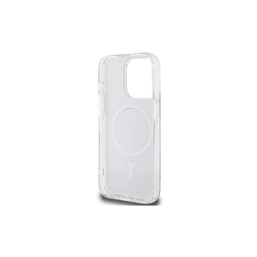 Etui Guess GUHMP15XHGCUSTGW Apple iPhone 15 Pro Max hardcase IML GCube MagSafe brązowy/brown