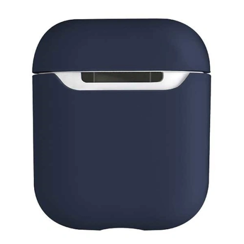 Kup Etui UNIQ Lino AirPods 1/2 gen. silikonové modré/indigo modré - UNIQ66BLUE - {ean13} - Sklep Home Screen