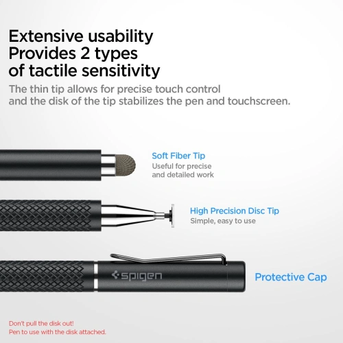 Kup Rysik Spigen Universal Stylus Pen Black - SPN3344 - {ean13} - Sklep Home Screen