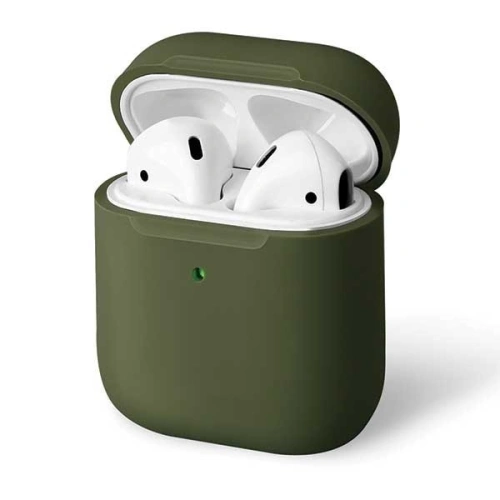 Kup UNIQ Lino AirPods 1/2 Gen. Silikonhülle oliv/olivgrün - UNIQ67GREEN - {ean13} - Sklep Home Screen