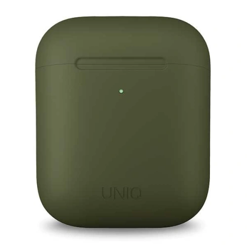 Kup UNIQ Lino AirPods 1/2 Gen. Silikonhülle oliv/olivgrün - UNIQ67GREEN - {ean13} - Sklep Home Screen