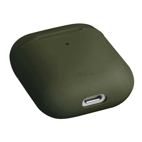Kup UNIQ Lino AirPods 1/2 Gen. Silikonhülle oliv/olivgrün - UNIQ67GREEN - {ean13} - Sklep Home Screen