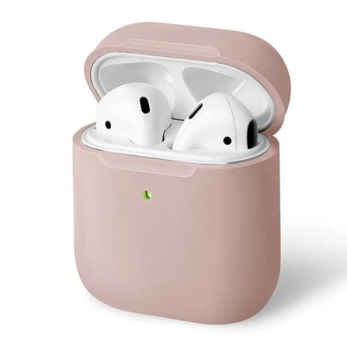 Kup Etui UNIQ Lino AirPods 1/2 gen. Silicon roz/roz pal - UNIQ68PINK - {ean13} - Sklep Home Screen