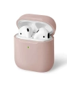 Etui UNIQ Lino AirPods 1/2 gen. Silicon roz/roz pal