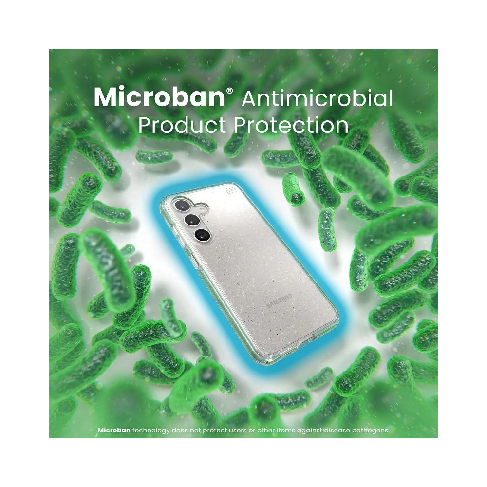 Etui Speck Presidio Lux Glitter Samsung Galaxy S24 clear/gold glitter