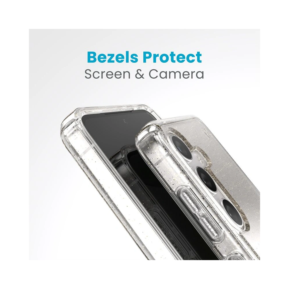 Etui Speck Presidio Lux Glitter Samsung Galaxy S24 clear/gold glitter