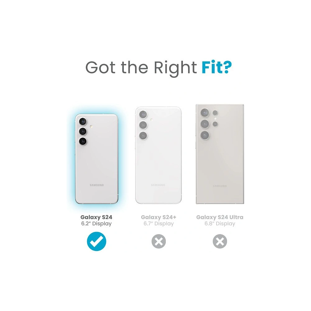 Etui Speck Presidio Lux Glitter Samsung Galaxy S24 clear/gold glitter