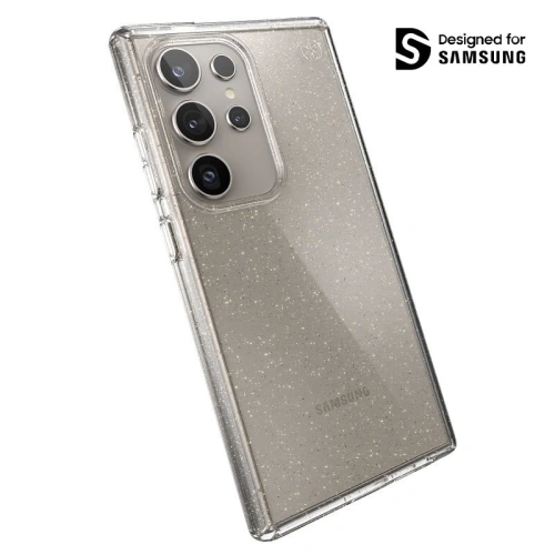 Kup Case Speck Presidio Lux Glitter Samsung Galaxy S24 Ultra klar/gold Glitzer - SPK594 - {ean13} - Sklep Home Screen