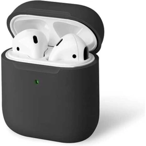 Kup Etui UNIQ Lino AirPods 1/2 gen. Silicone szary/ash grey - UNIQ69GRY - {ean13} - Sklep Home Screen