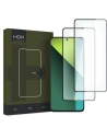 Gehärtetes Glas Hofi Glass Pro+ Xiaomi Redmi Note 13 5G / 13 Pro 4G / 5G Schwarz [2 PACK]