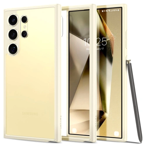 Kup Case Spigen Ultra Hybrid Samsung Galaxy S24 Ultra Mute Beige - SPN3345 - {ean13} - Sklep Home Screen