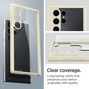 Kup Case Spigen Ultra Hybrid Samsung Galaxy S24 Ultra Mute Beige - SPN3345 - {ean13} - Sklep Home Screen