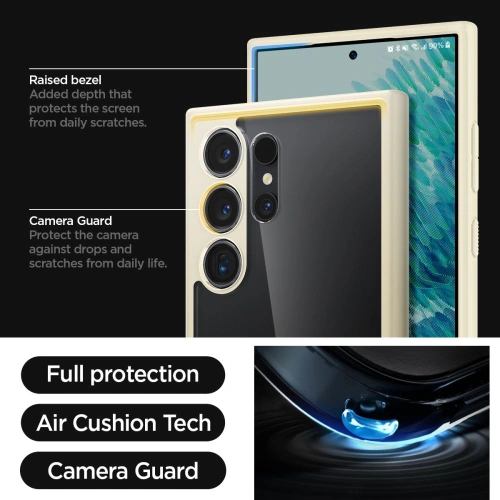 Kup Etui Spigen Ultra Hybrid Samsung Galaxy S24 Ultra Mute Beige - SPN3345 - {ean13} - Sklep Home Screen