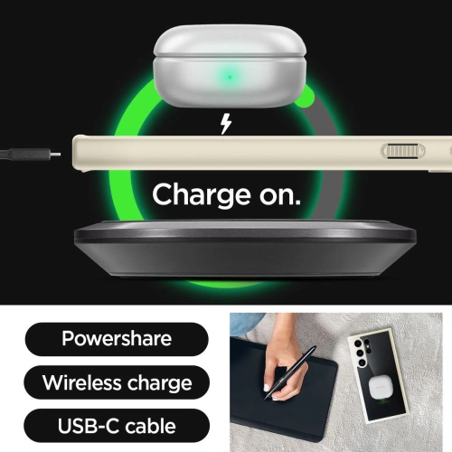 Kup Etui Spigen Ultra Hybrid Samsung Galaxy S24 Ultra Mute Beige - SPN3345 - {ean13} - Sklep Home Screen