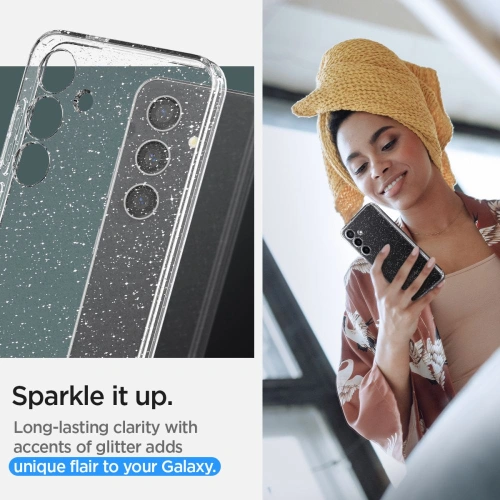 Kup Case Spigen Liquid Crystal Samsung Galaxy S24+ Plus Glitter Crystal - SPN3346 - {ean13} - Sklep Home Screen