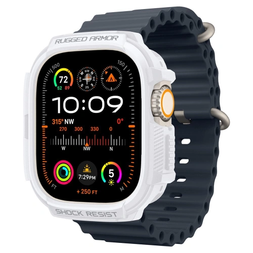 Kup Etui Spigen Rugged Armor Apple Watch Ultra 1/2 49mm White - SPN3347 - {ean13} - Sklep Home Screen