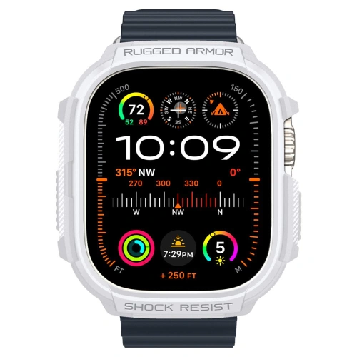 Kup Etui Spigen Rugged Armor Apple Watch Ultra 1/2 49mm White - SPN3347 - {ean13} - Sklep Home Screen