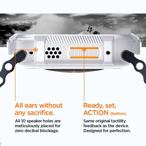 Buy Case Spigen Rugged Armor Apple Watch Ultra 1/2 49mm White - SPN3347 - {ean13} - Home Screen Store Europe